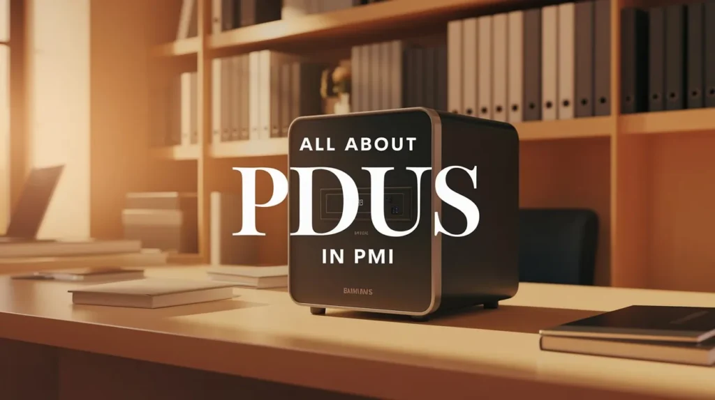 All about PDUs in PMI