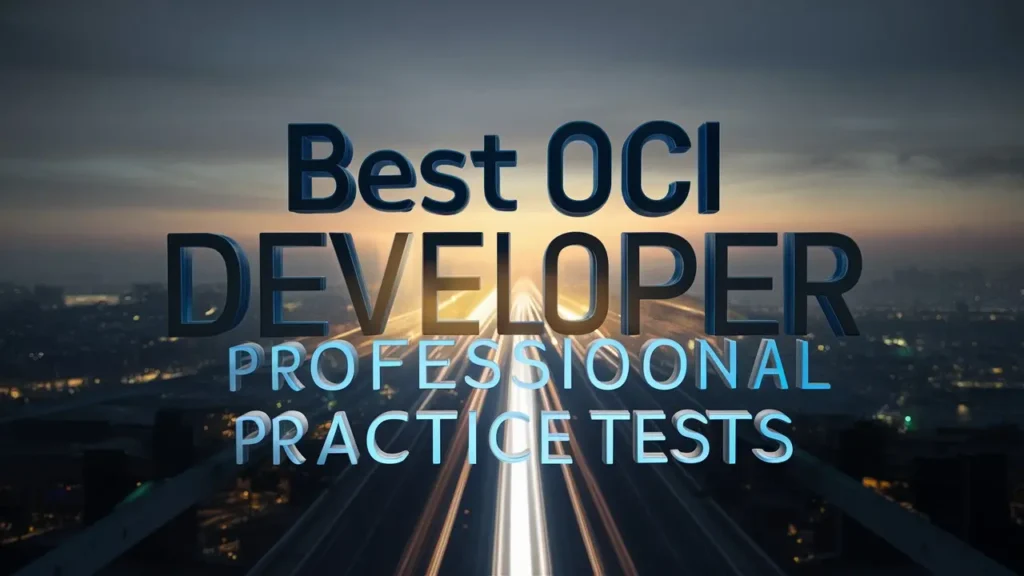 Best OCI Developer Professional Practice Tests