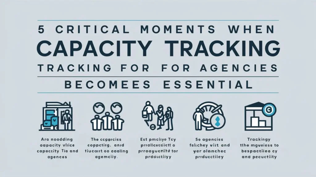 5 Critical Moments When Capacity Tracking for Agencies Becomes Essential