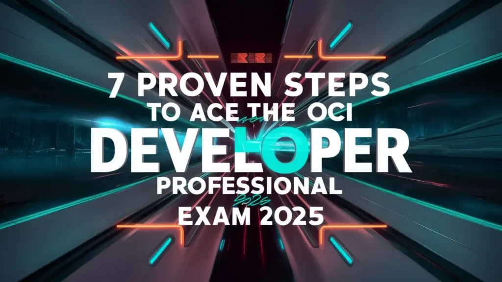 7 Proven Steps to Ace the OCI Developer Professional Exam 2025 – Test Your Skills Today!
