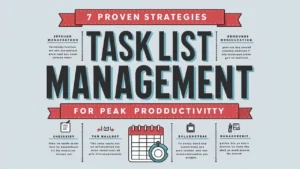 7 Proven Strategies to Optimize Task List Management for Peak Productivity