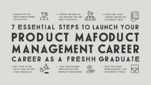 7 Essential Steps to Launch Your Product Management Career as a Fresh Graduate