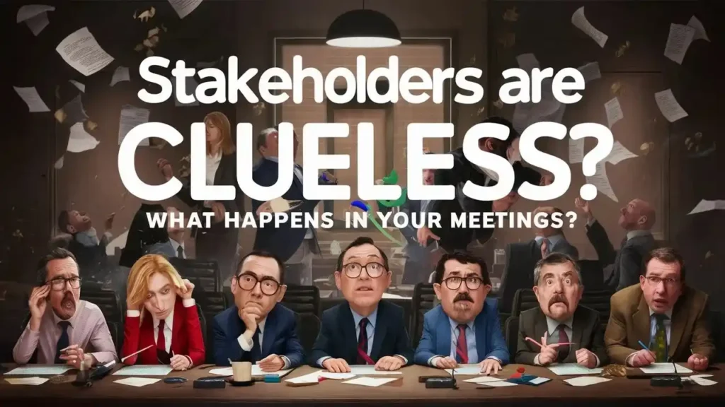 When Stakeholders Are Clueless: What Happens in Your Meetings