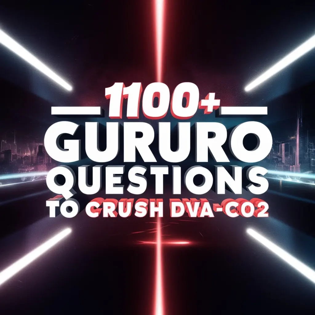 1100+ Gururo Questions to Crush DVA-C02
