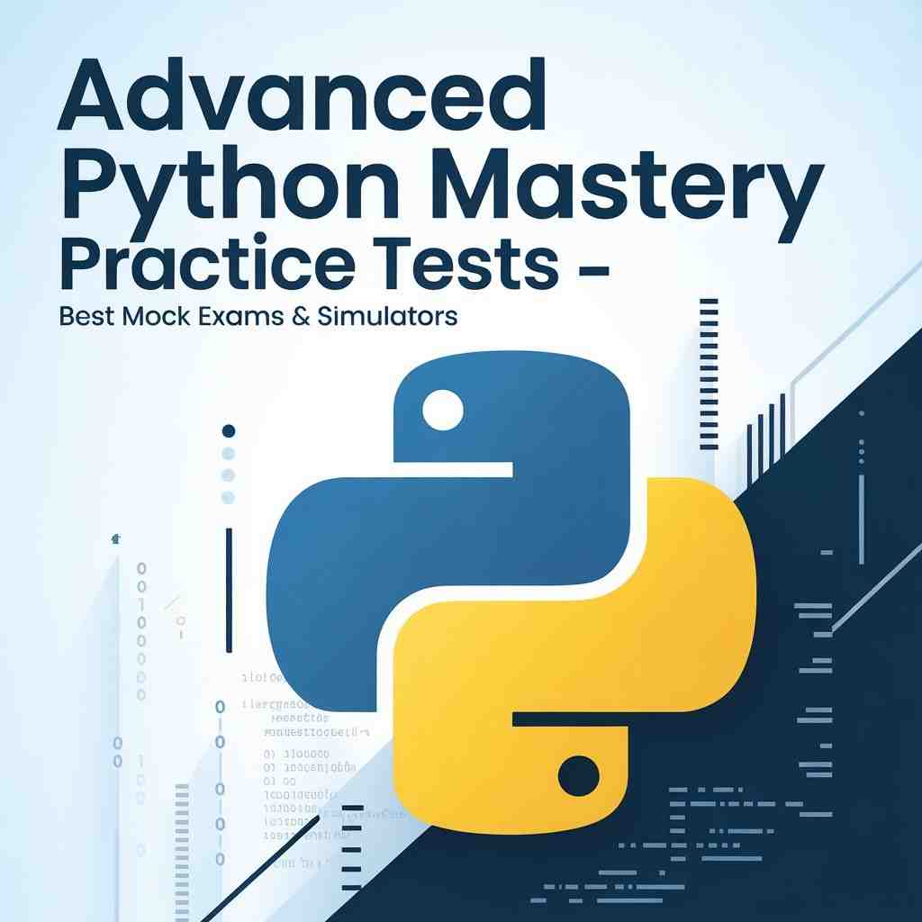 Advanced Python Mastery Practice Tests – Best Mock Exams & Simulators (2026) 2 Advanced Python Mastery Practice Tests