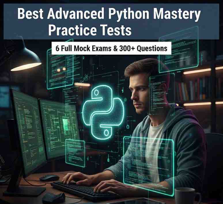 Best Advanced Python Mastery Practice Tests (2025): 6 Full Mock Exams & 300+ Questions 8 Advanced Python Mastery Practice Tests