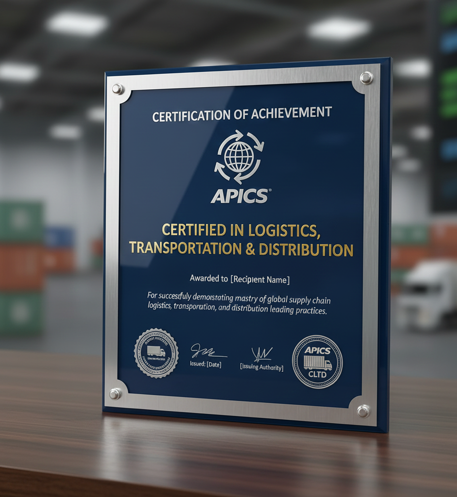 APICS CLTD Certification