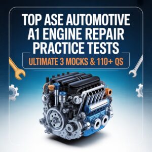 ASE Automotive A1 Engine Repair Practice Tests