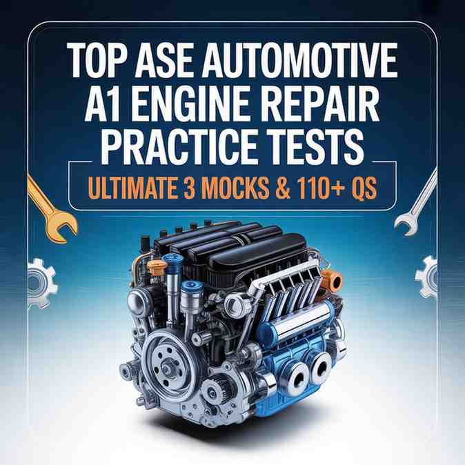 ASE Automotive A1 Engine Repair Practice Tests