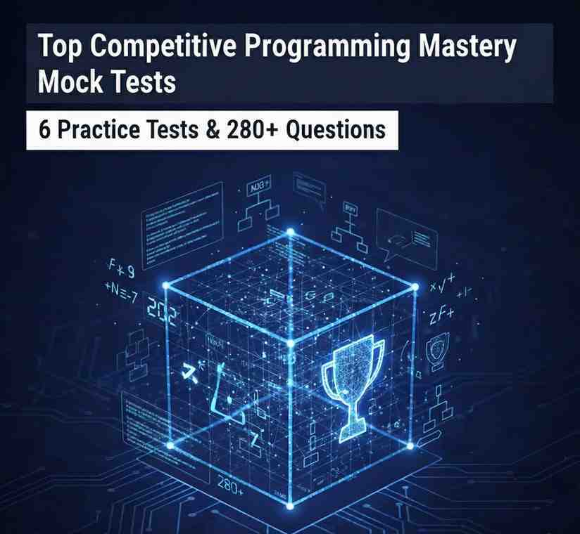Top Competitive Programming Mastery Mock Tests (2025) – 6 Practice Tests & 280+ Questions 9 Top Competitive Programming Mastery Mock Tests