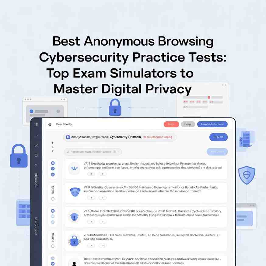 Best Anonymous Browsing Cybersecurity Practice Tests for 2025: Top Exam Simulators to Master Digital Privacy 4 best anonymous browsing cybersecurity practice tests