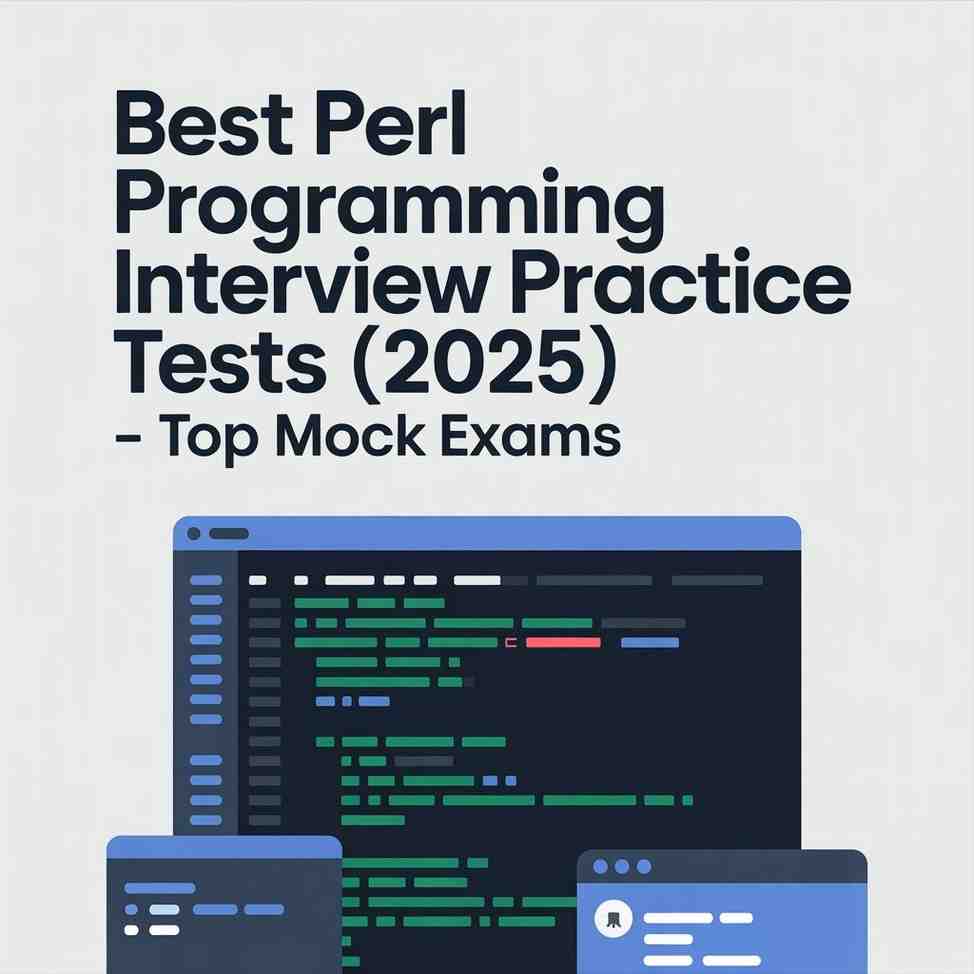 PERL Programming interview practice tests