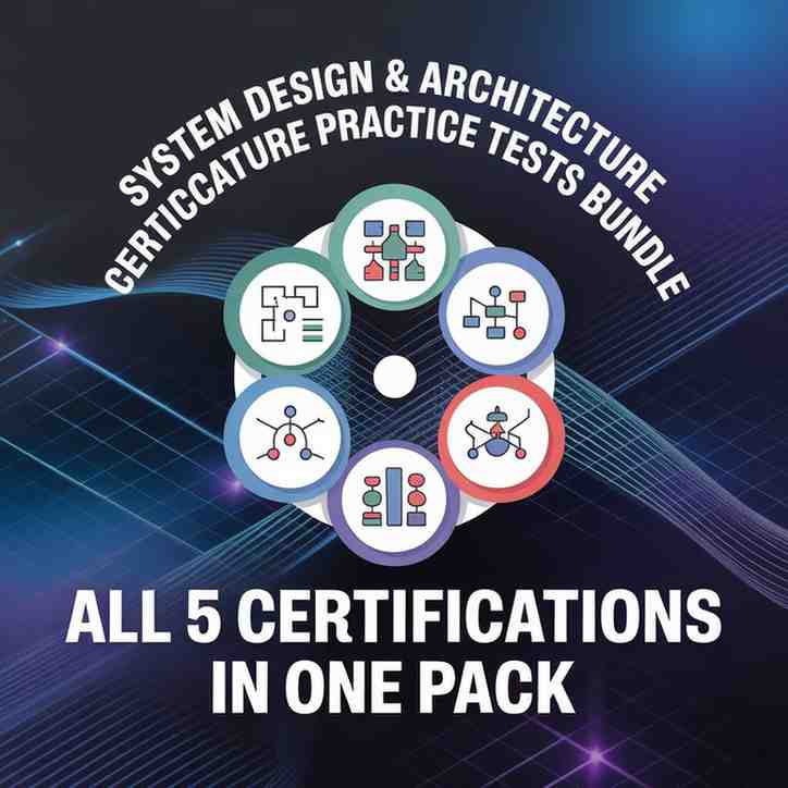 System Design & Architecture Certification Practice Tests Bundle 2026 – All 5 Certifications in One Pack 1 System Design & Architecture Certification Practice Tests Bundle